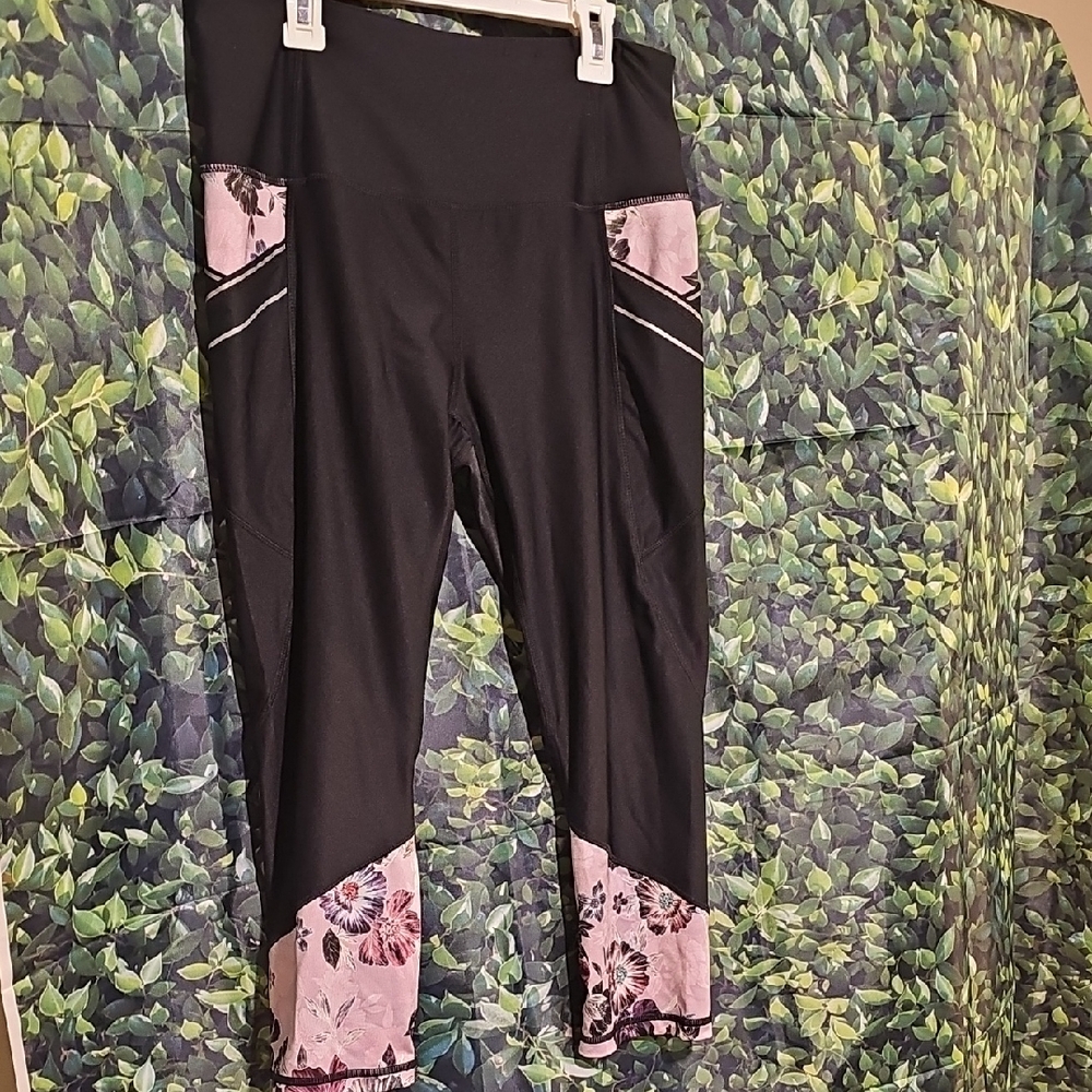 RBX Black Activewear Leggings‎